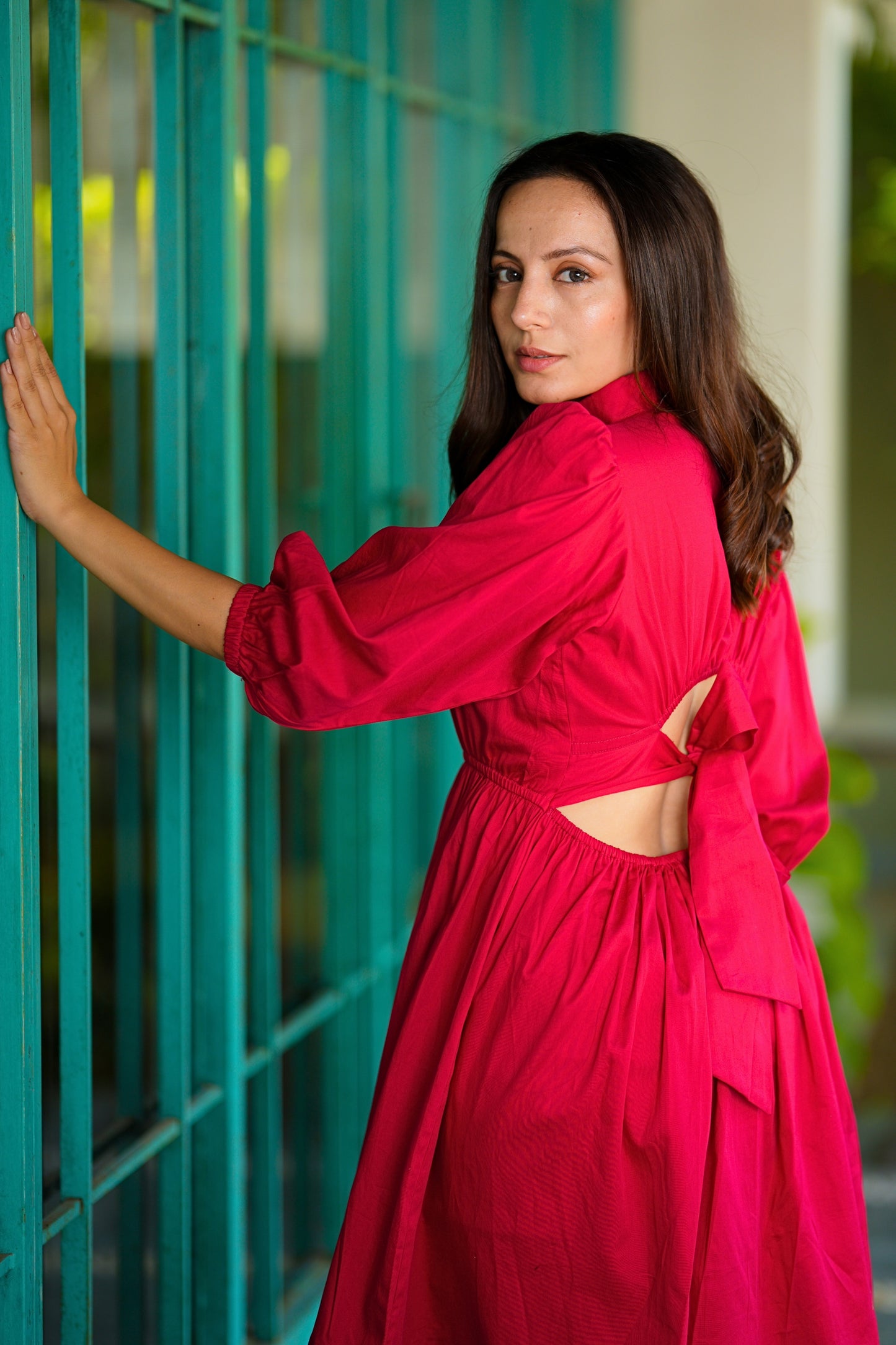 Hot Pink Short Dress