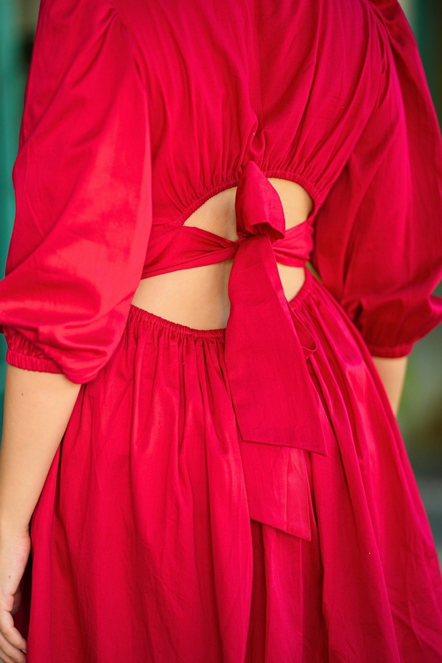 Hot Pink Short Dress