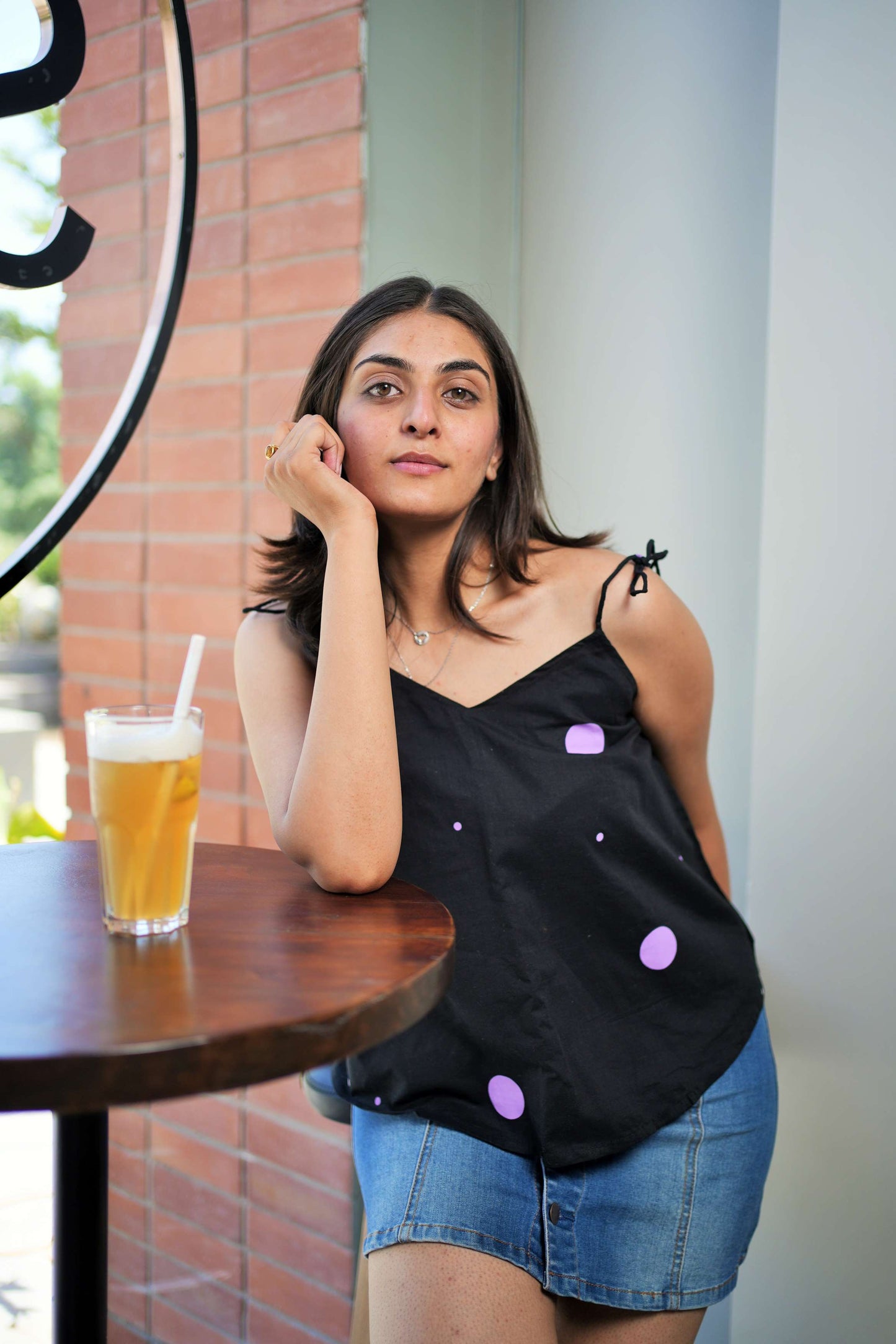 Blackberry Polka Tunic