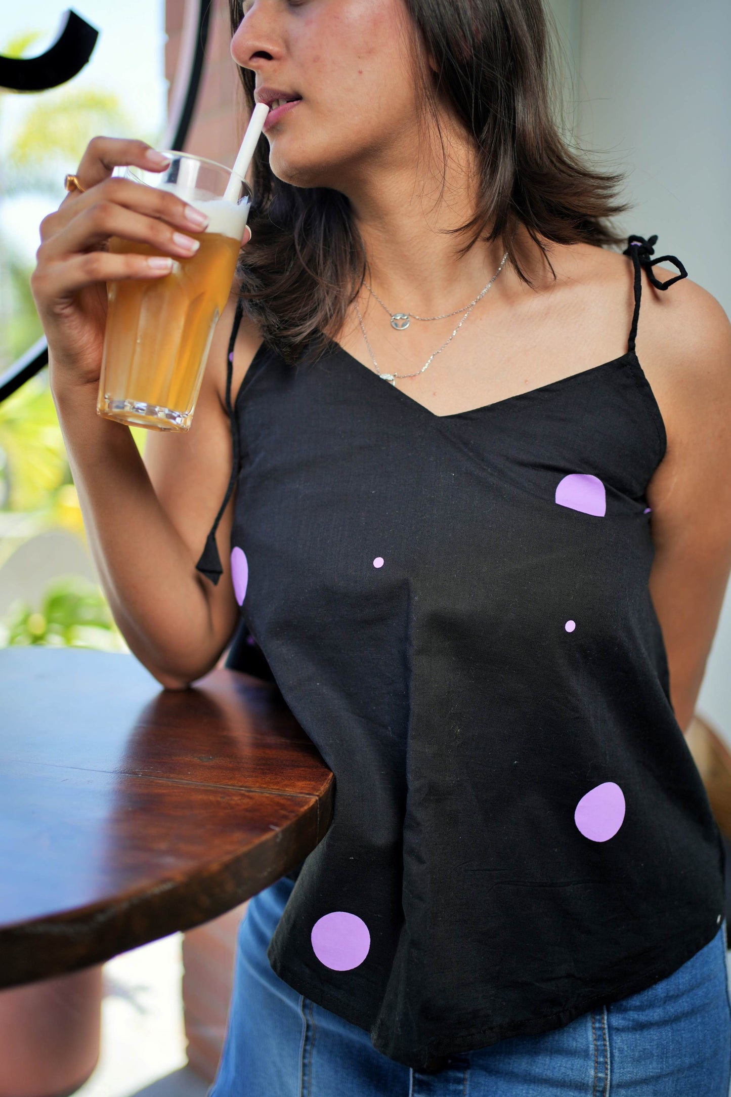 Blackberry Polka Tunic