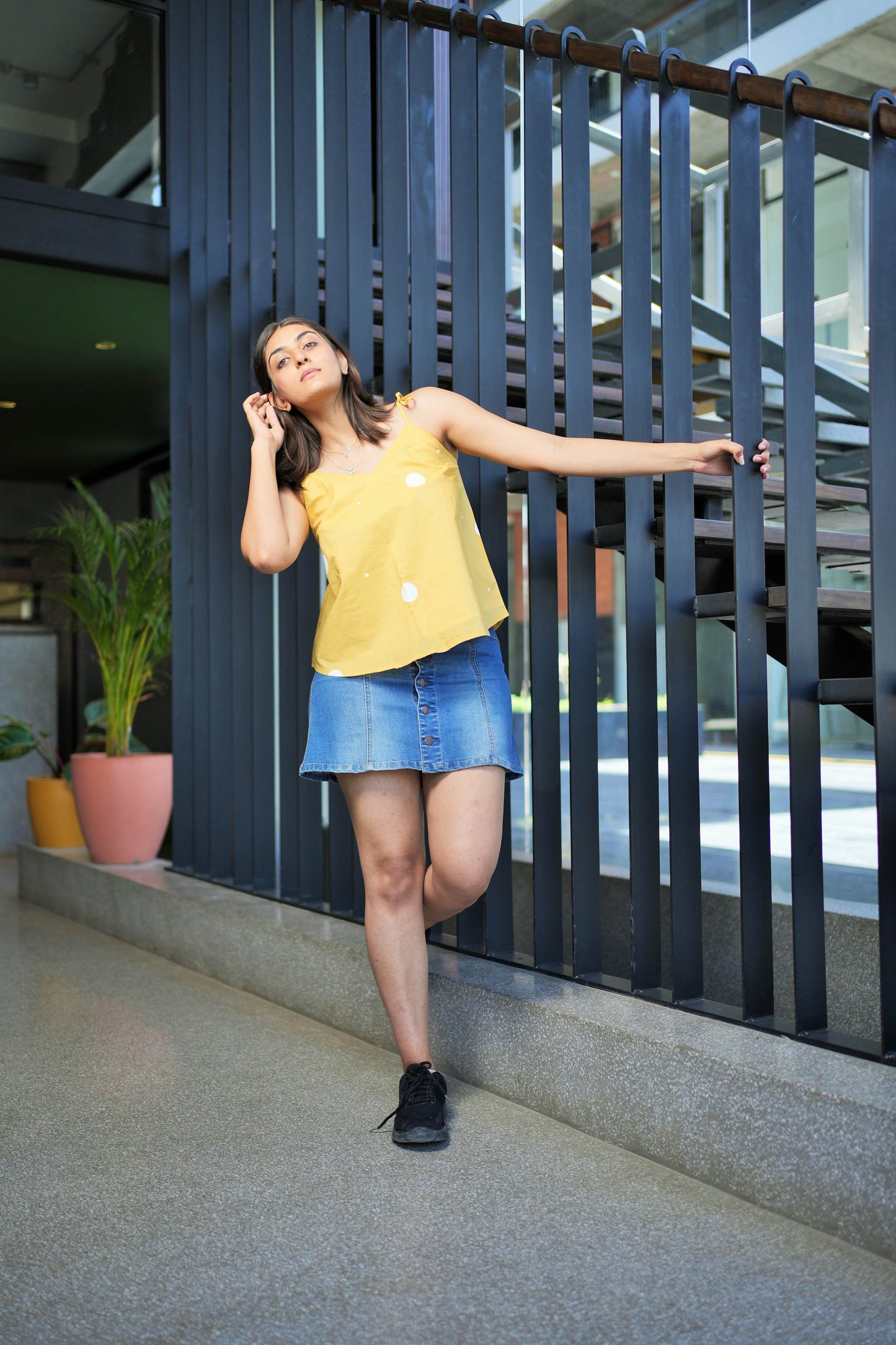 Melon Polka Tunic