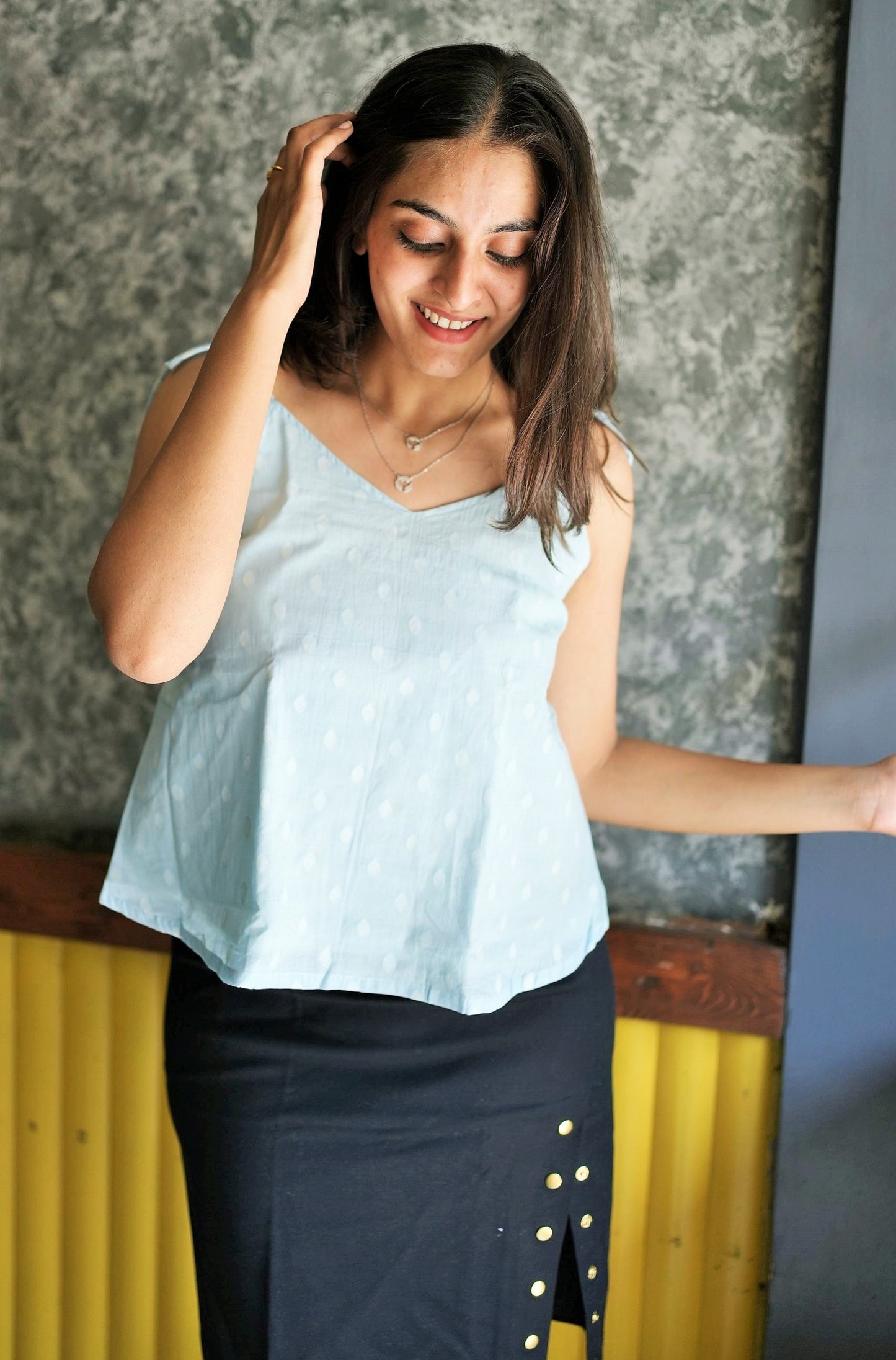 Powder Blue Tunic