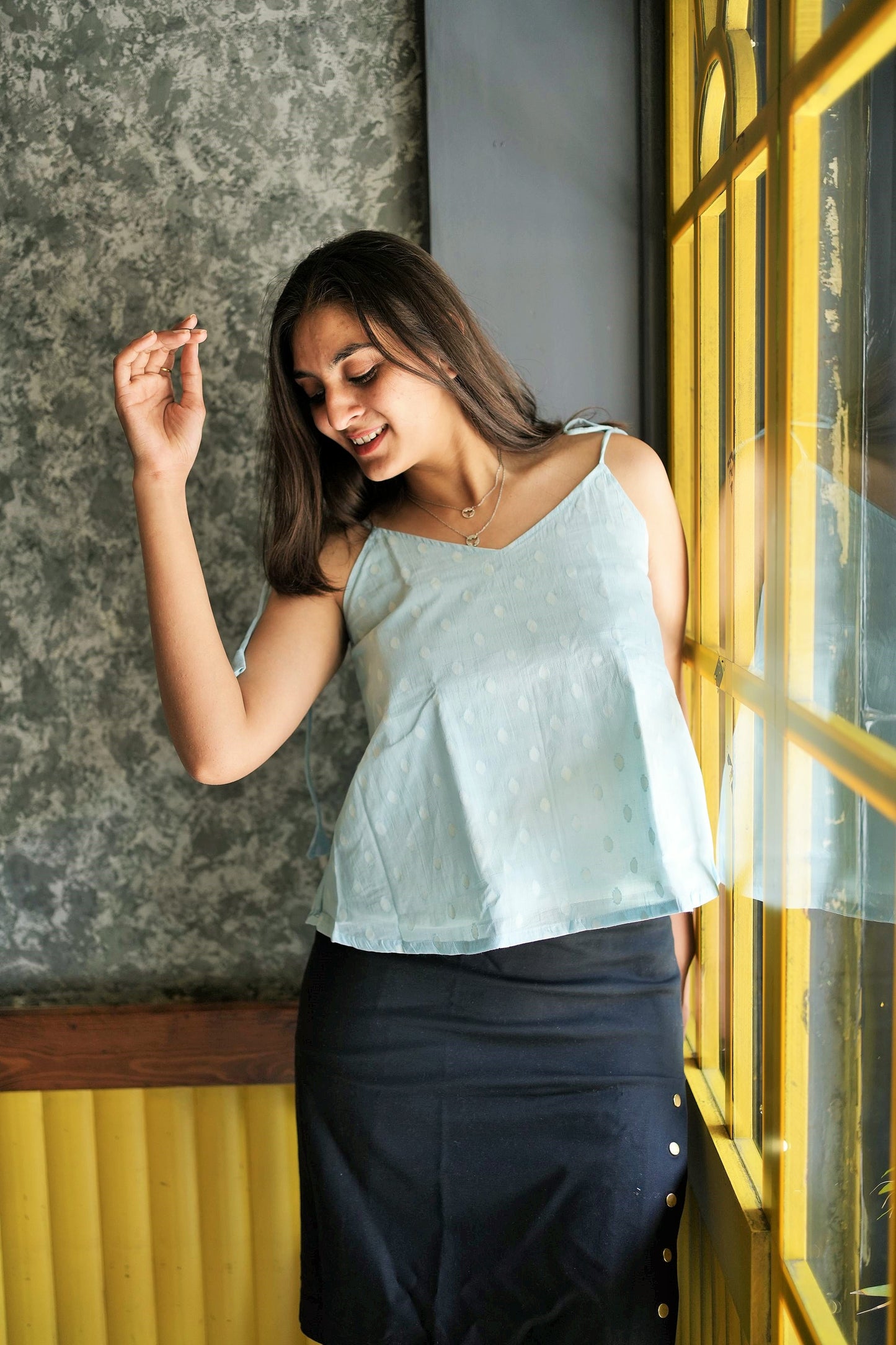 Powder Blue Tunic