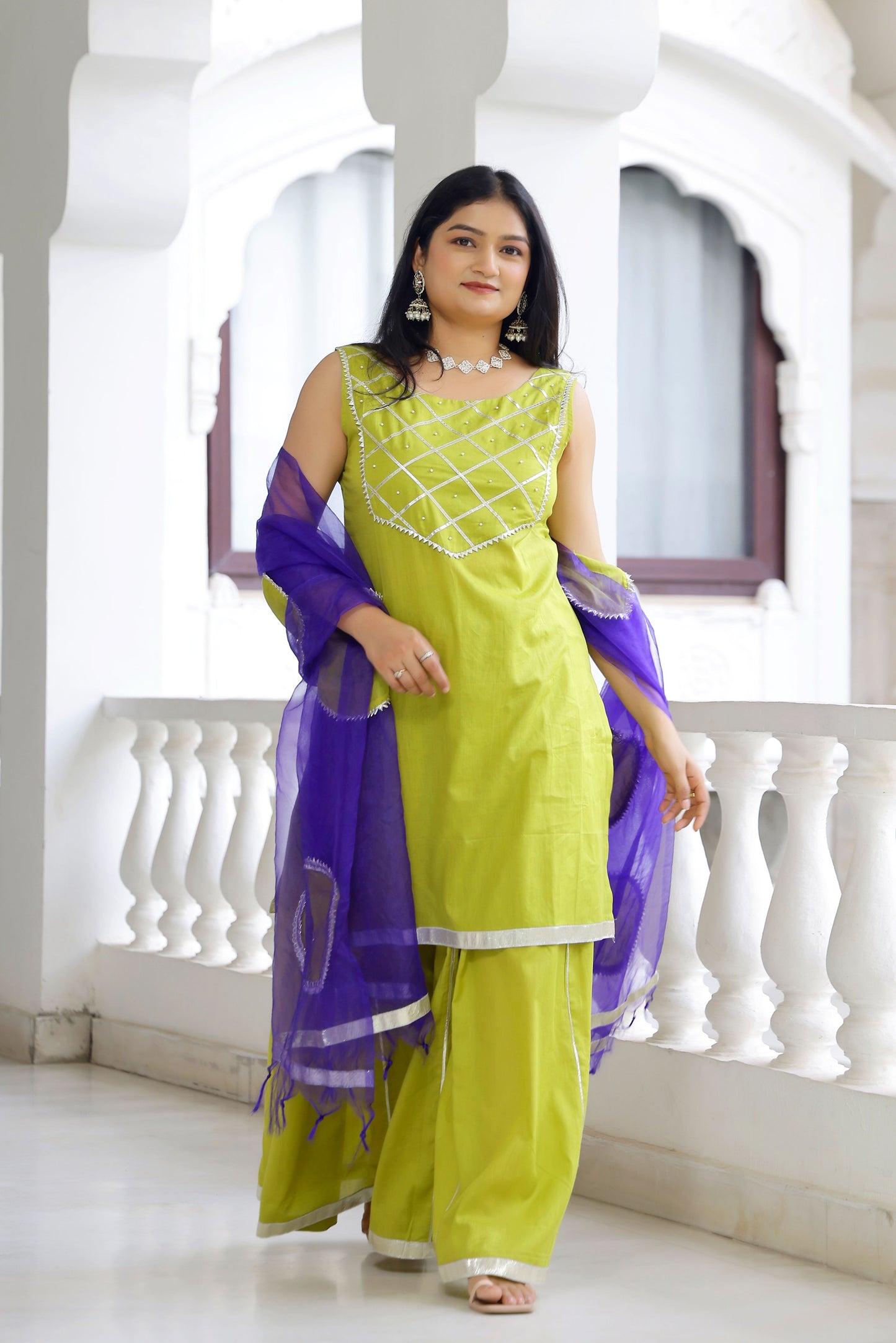 Green Gota Suit Set