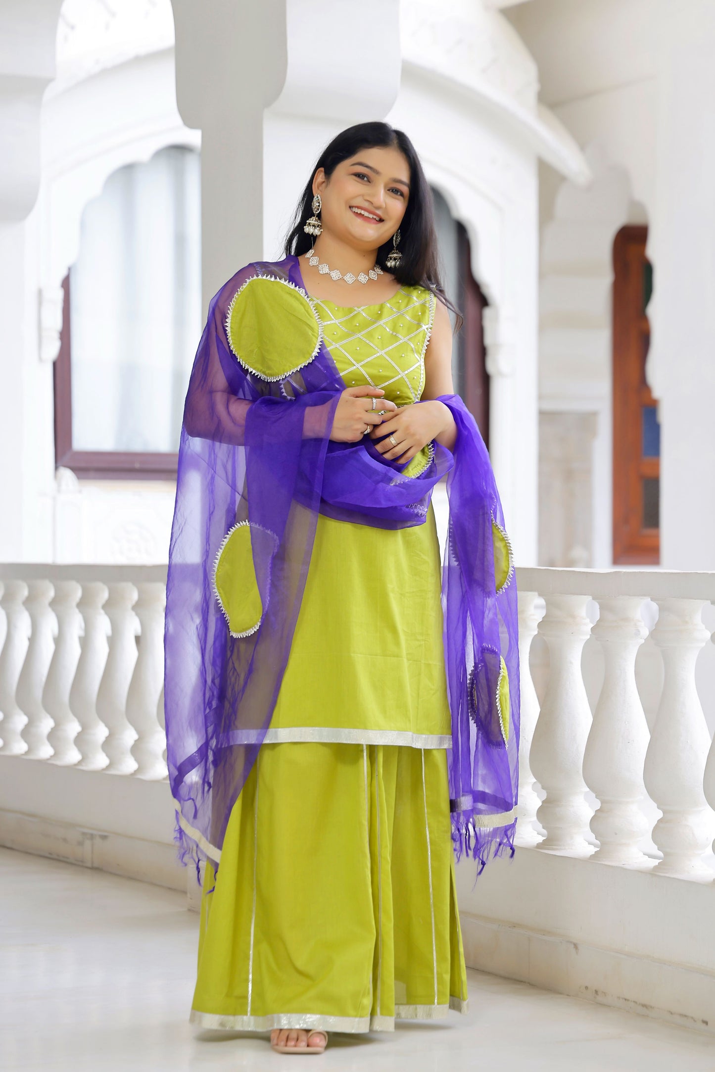 Green Gota Suit Set