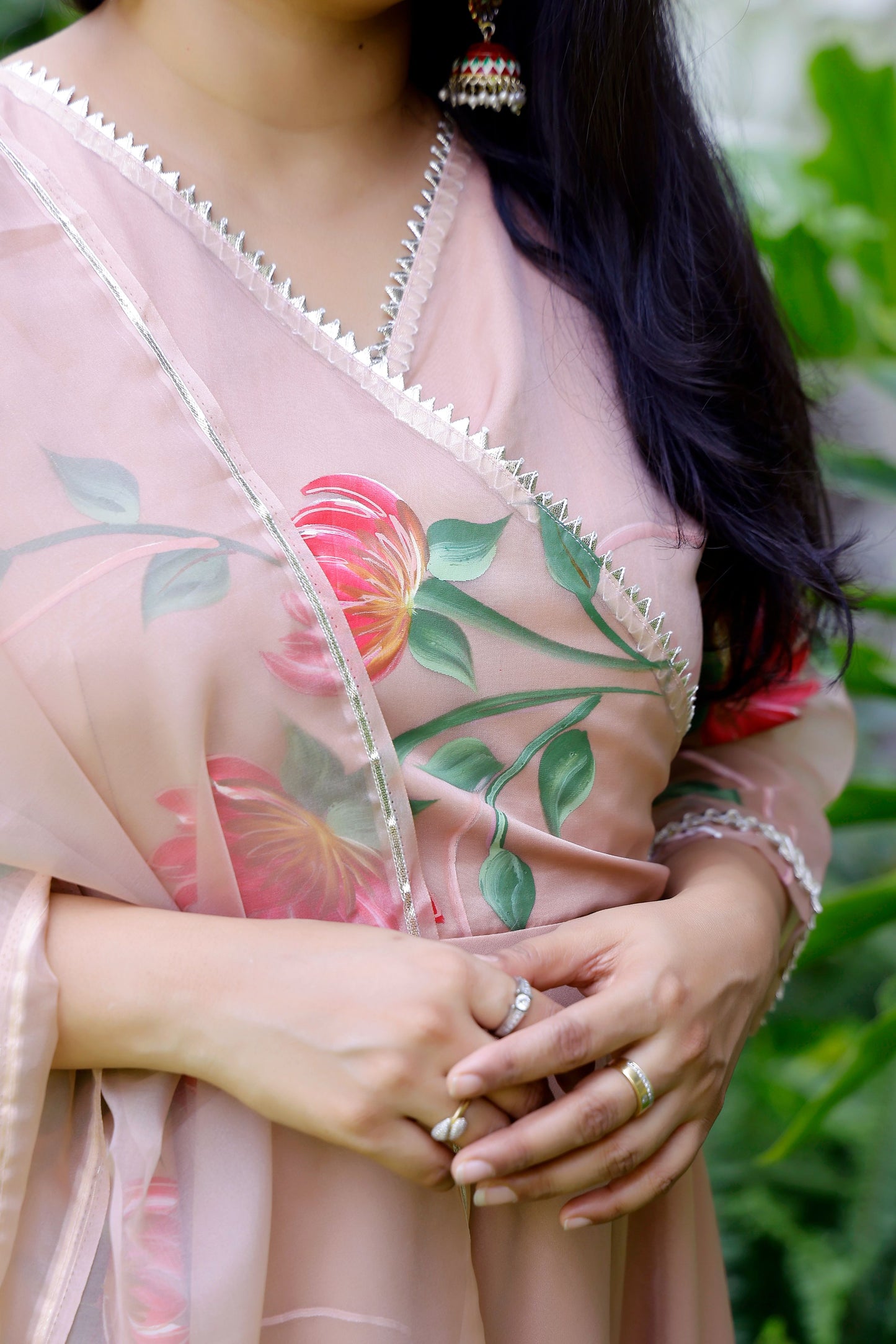 Tara Hand painted Suit Set