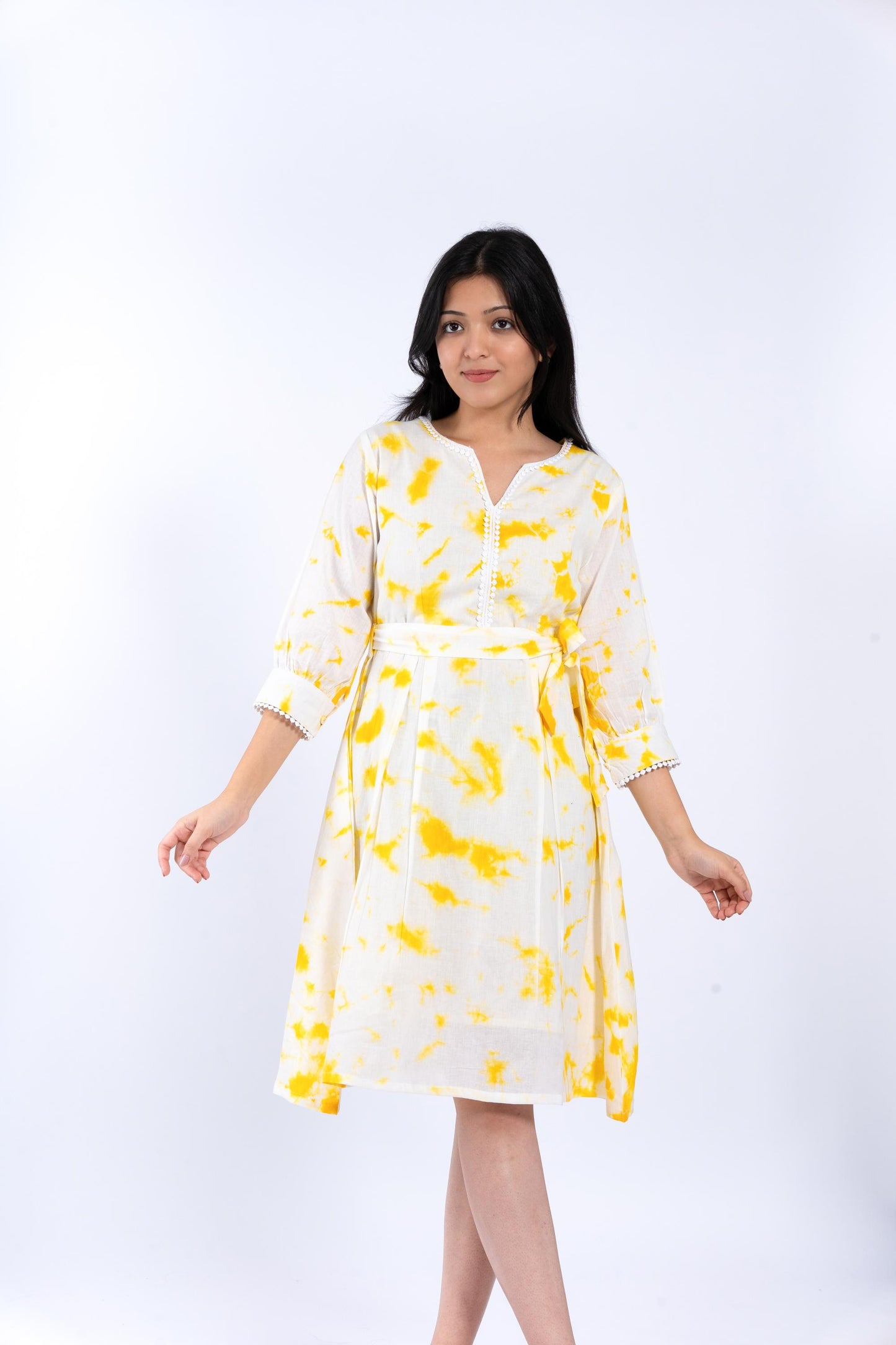 Subtle Yellow Dress