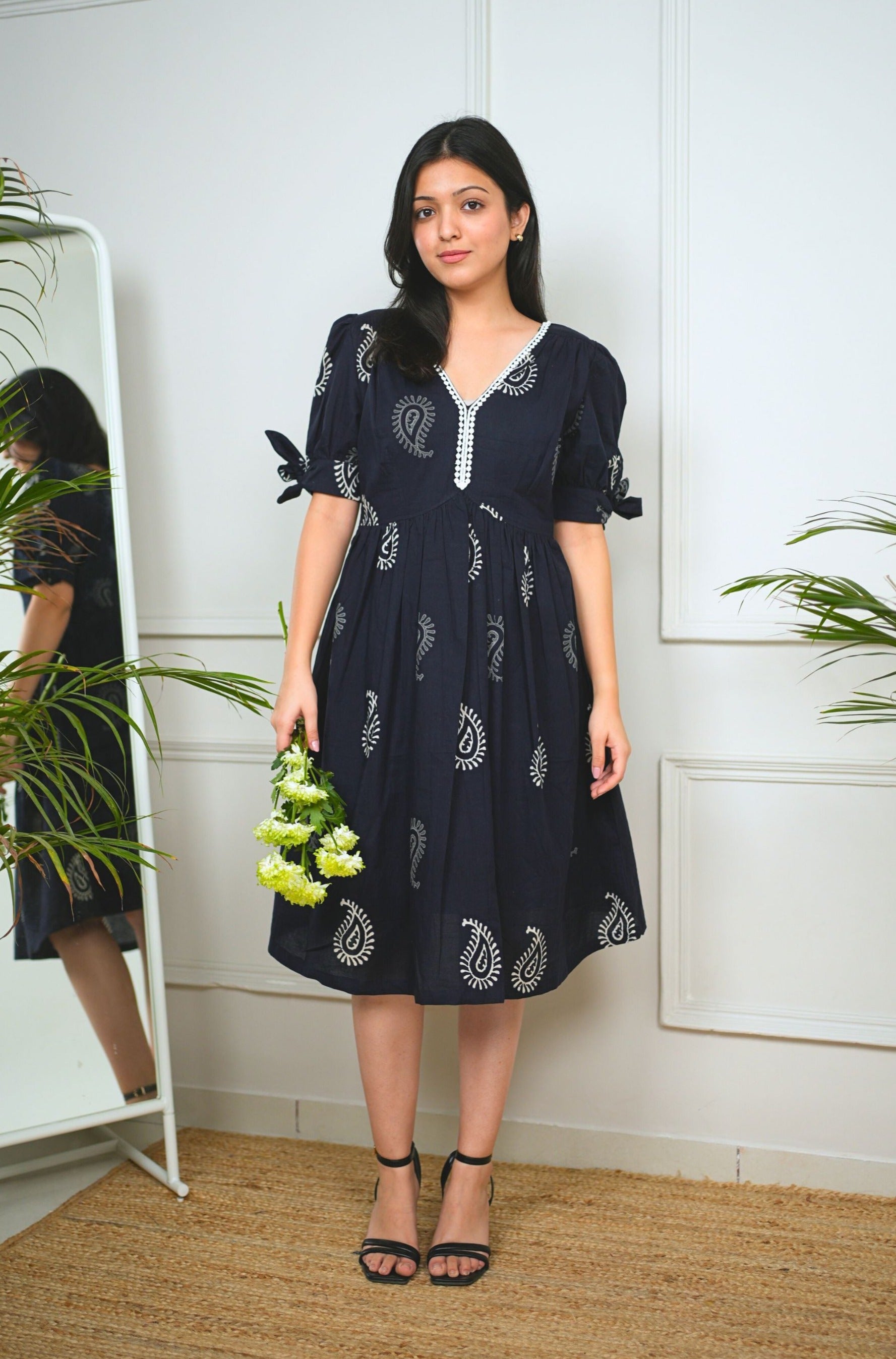 Black Peacock Dress – Shreetatvam