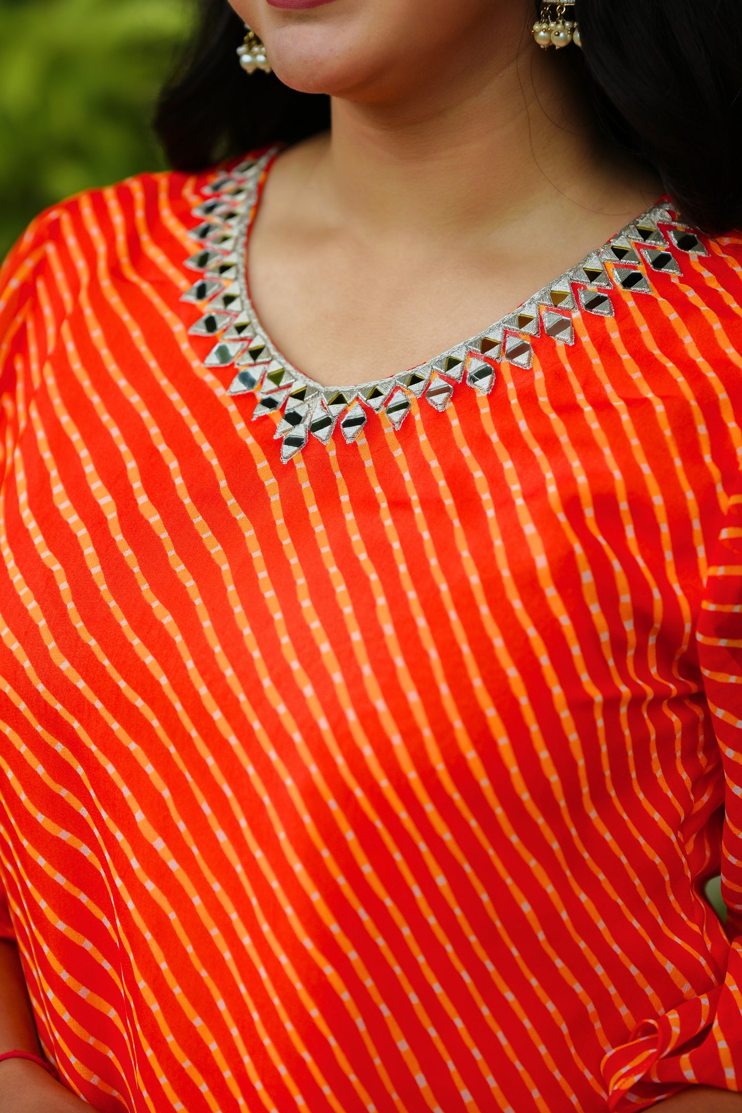 Sandhya Leheriya Kurta Set