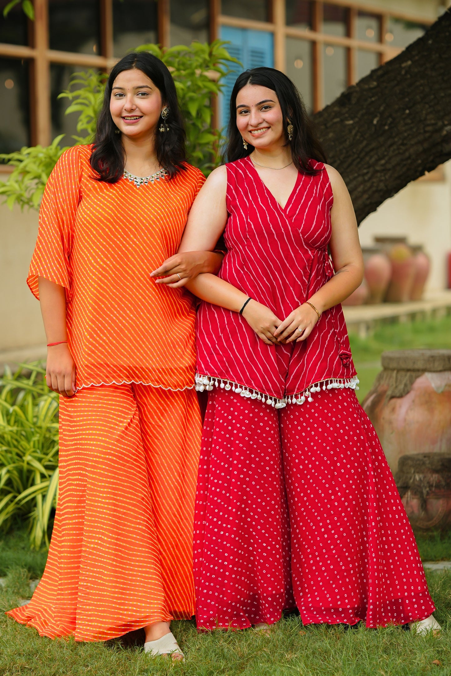 Sandhya Leheriya Kurta Set