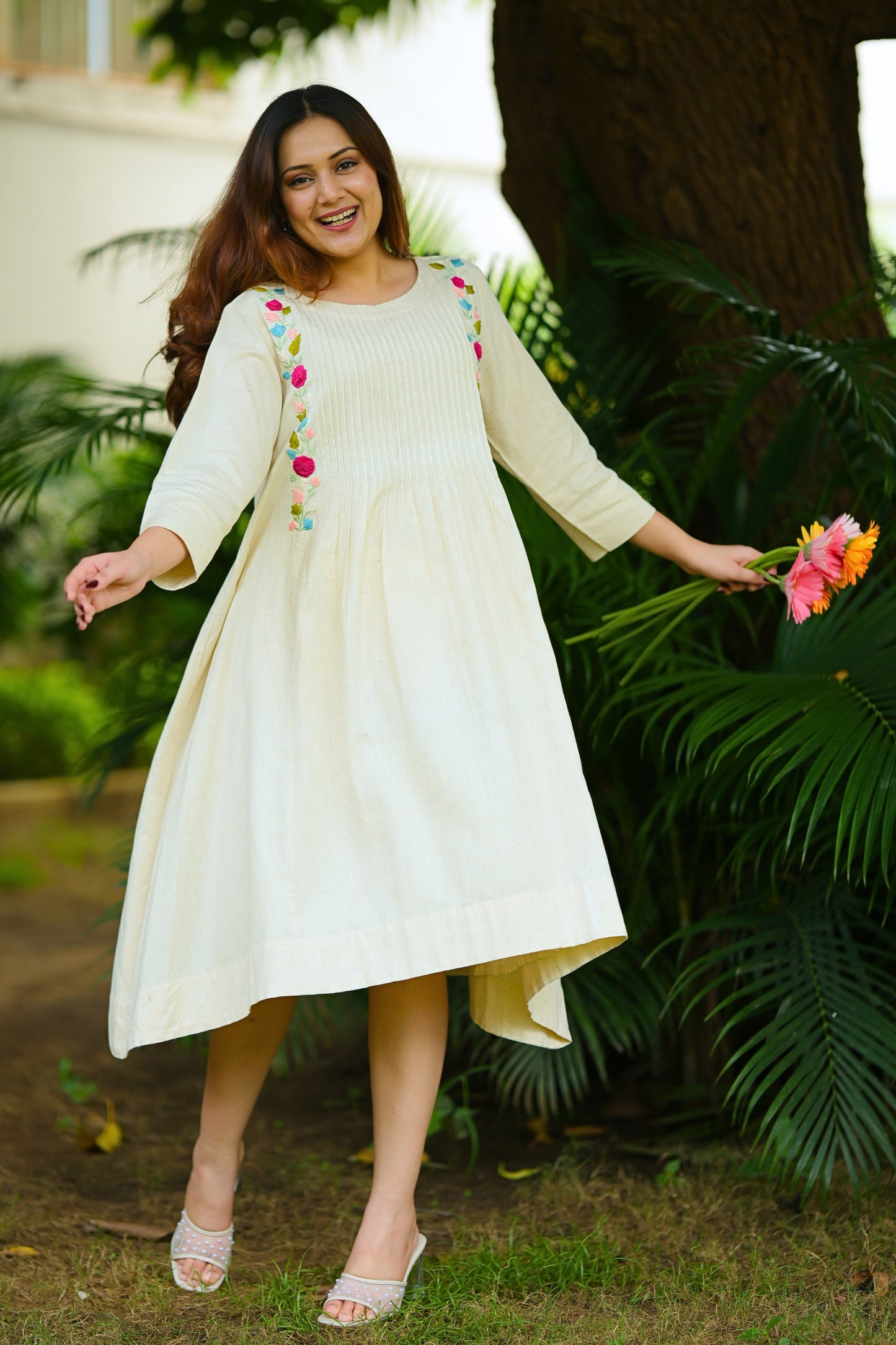 Florida Off White Dress