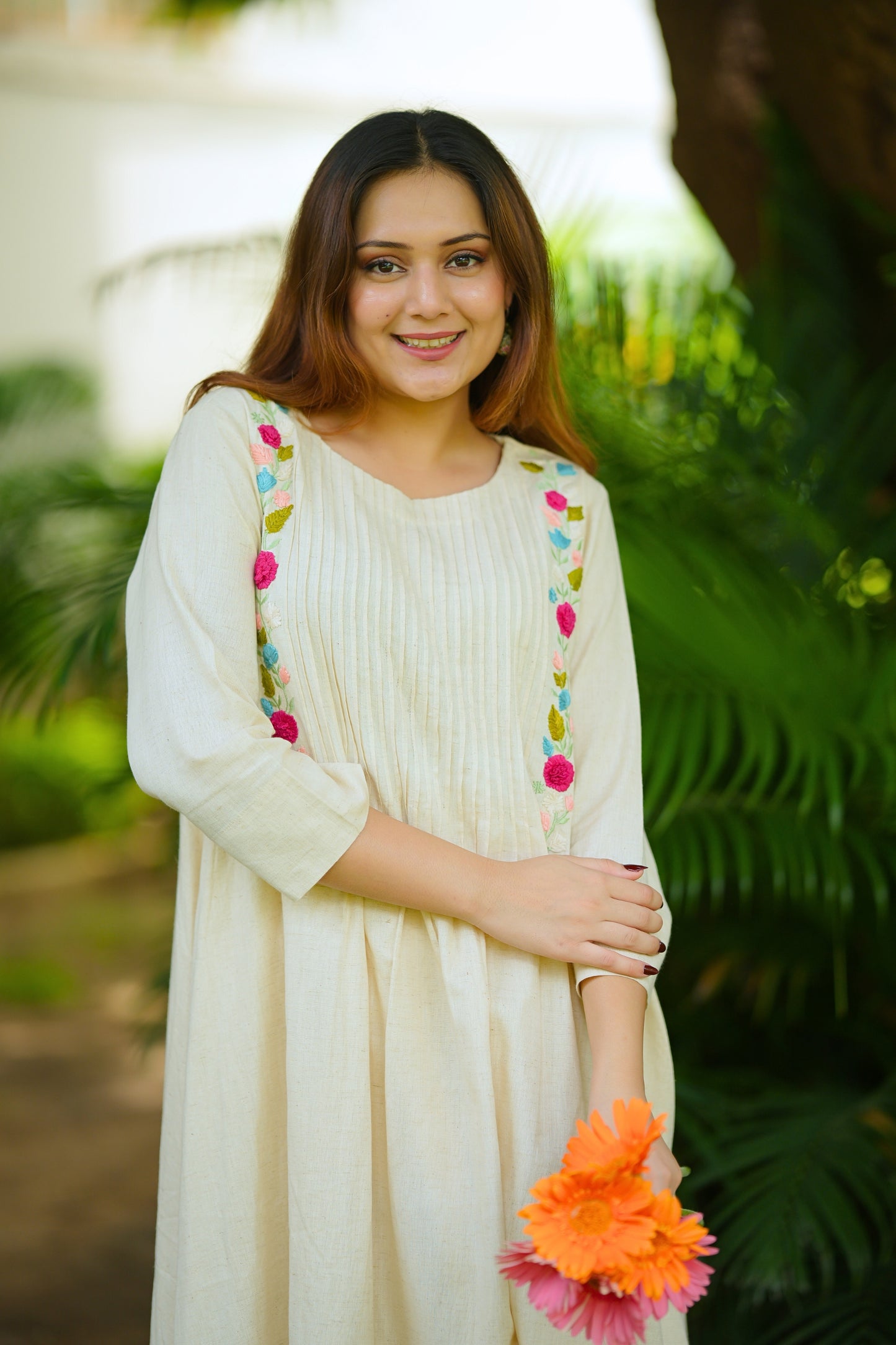 Florida Off White Dress