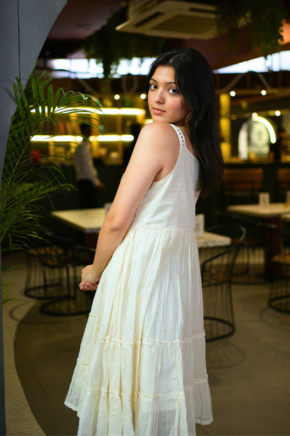 White Gold Dress