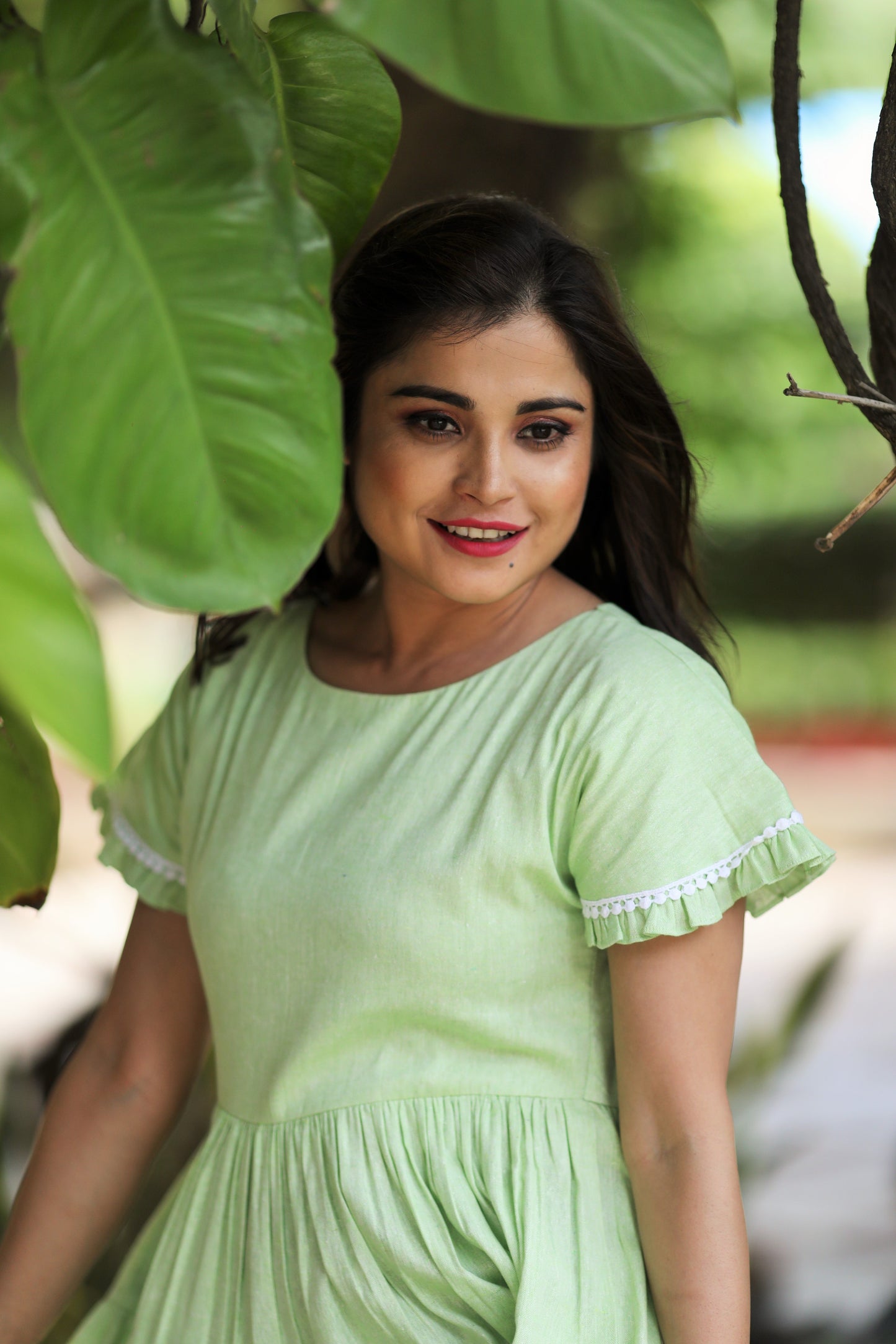 Green Tier Dress