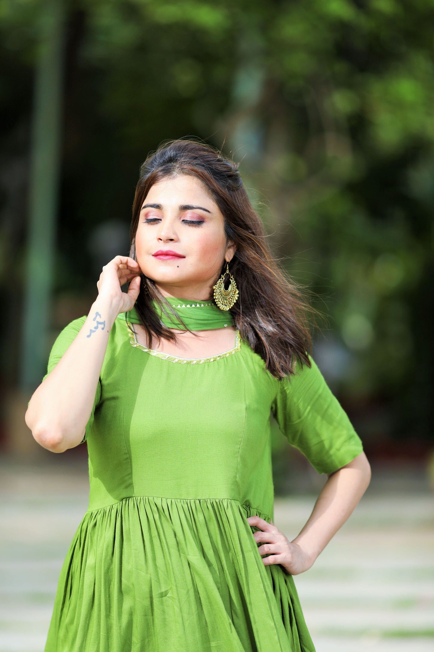 Emerald Green Suit Set