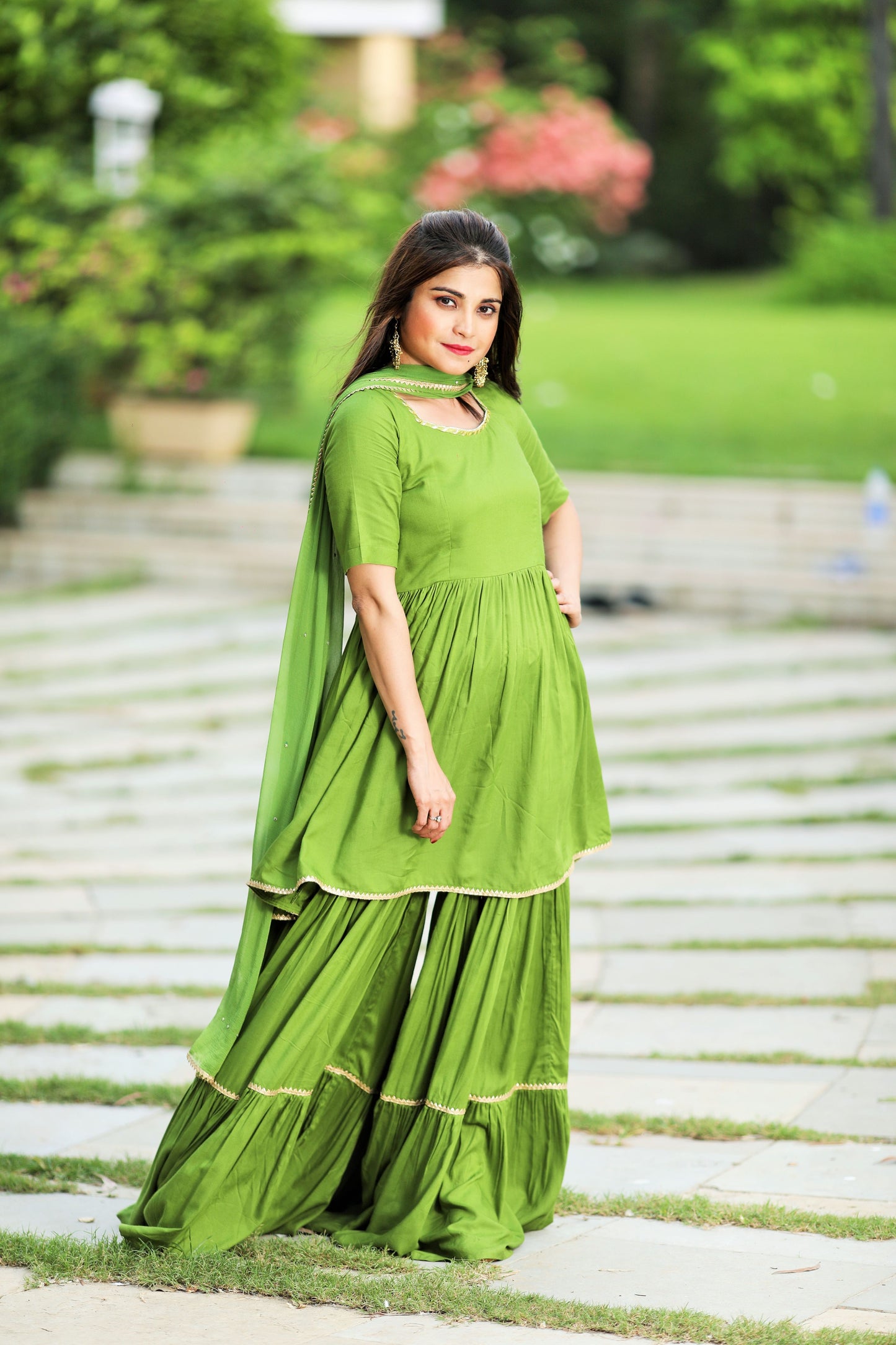Emerald Green Suit Set
