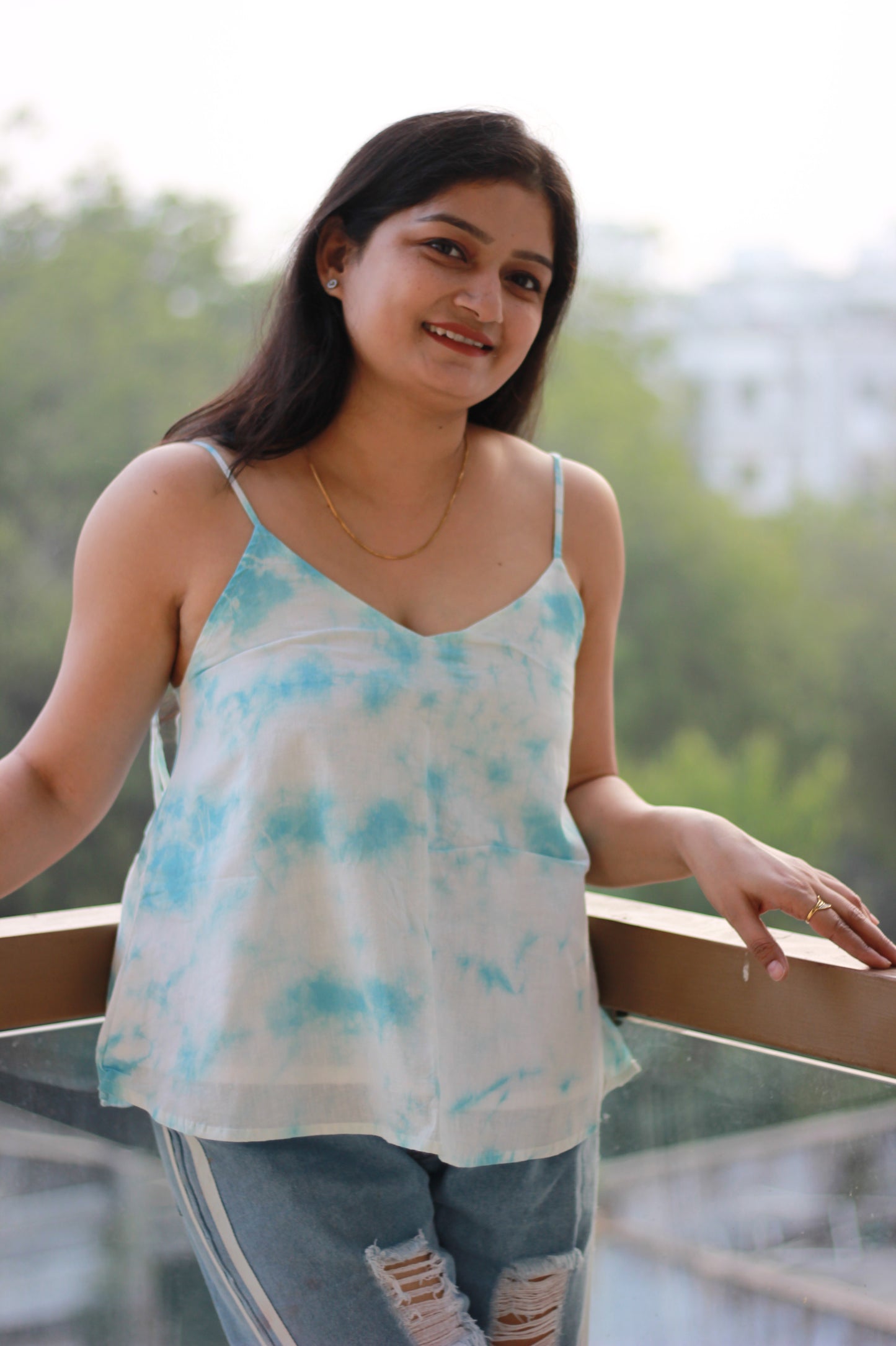 Subtle Sky Blue Tunic