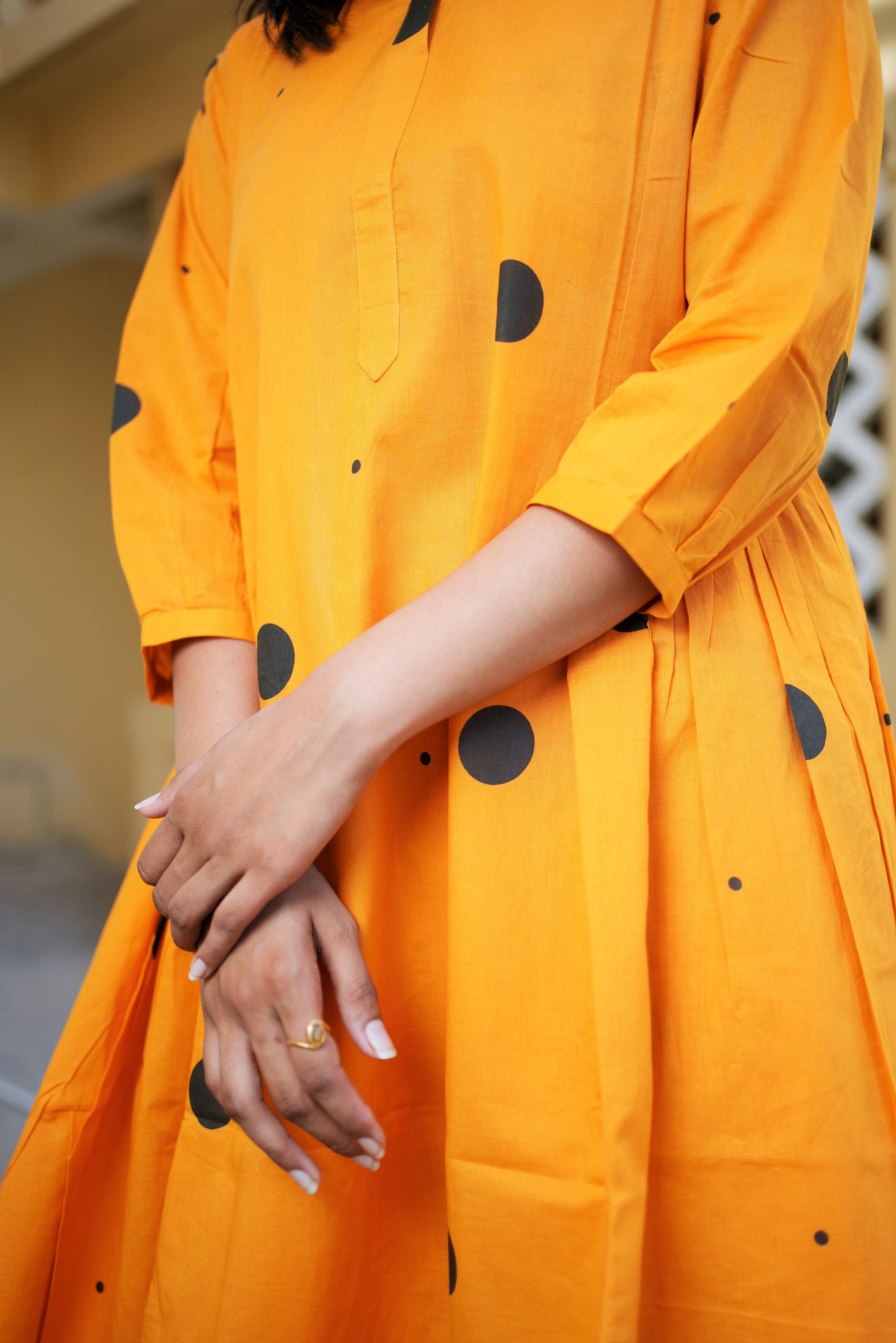 Sunshine Polka Dress