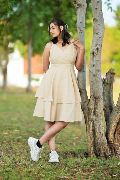 Sandy Cotton Dress