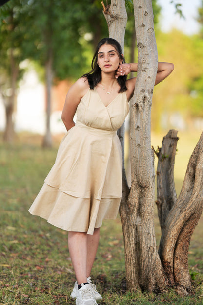 Sandy Cotton Dress