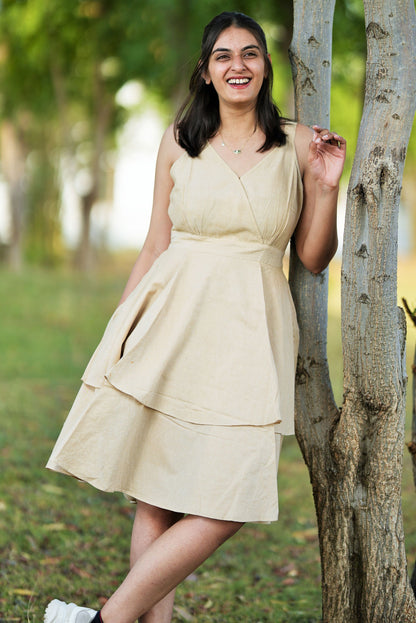 Sandy Cotton Dress