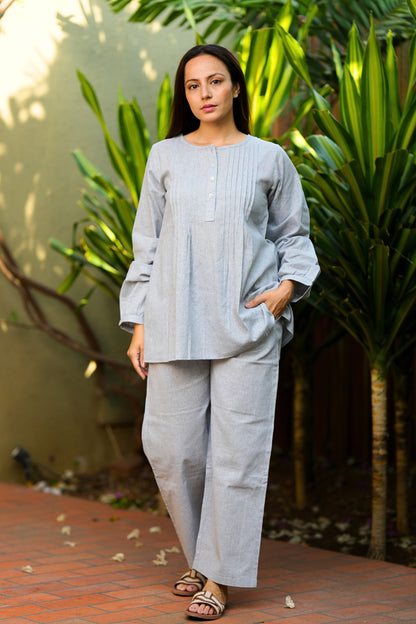 Grey Casual Co Ord Set