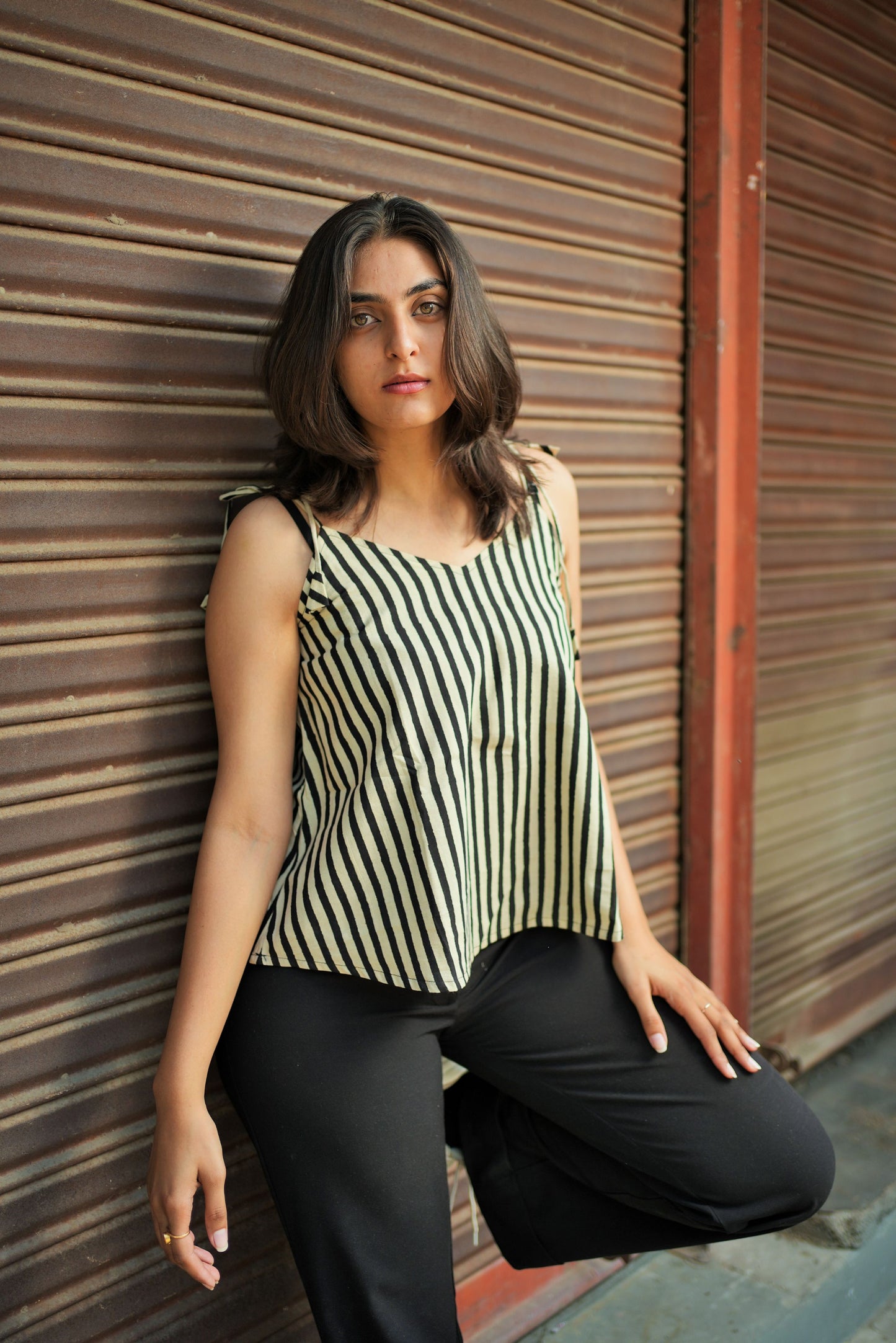 Black Stripe Tunic