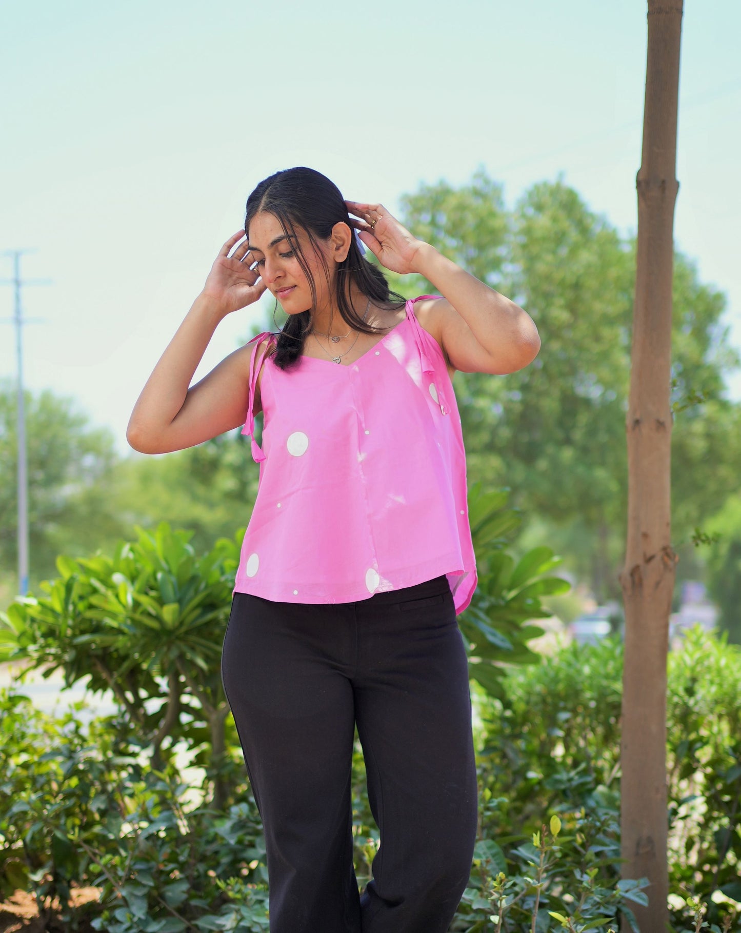 Pink Polka Tunic