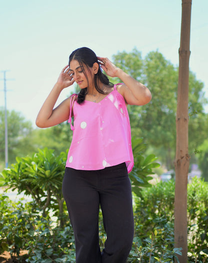 Pink Polka Tunic