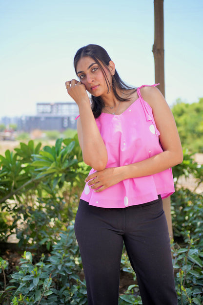 Pink Polka Tunic