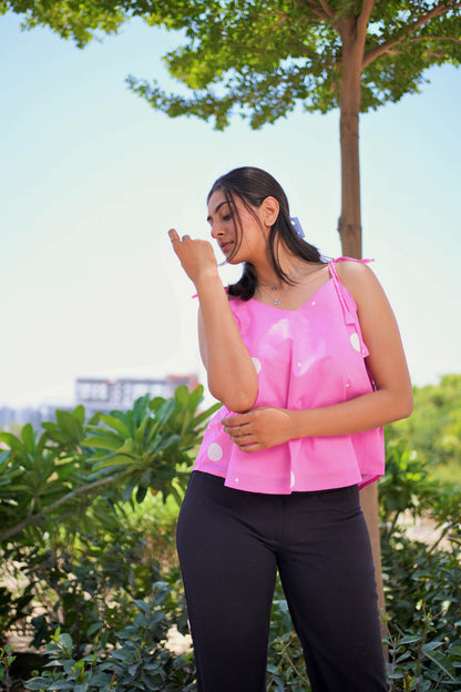 Pink Polka Tunic