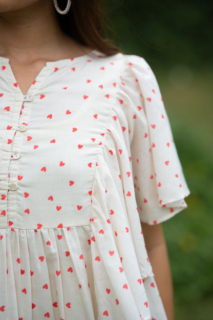 Little Heart Butterfly Dress