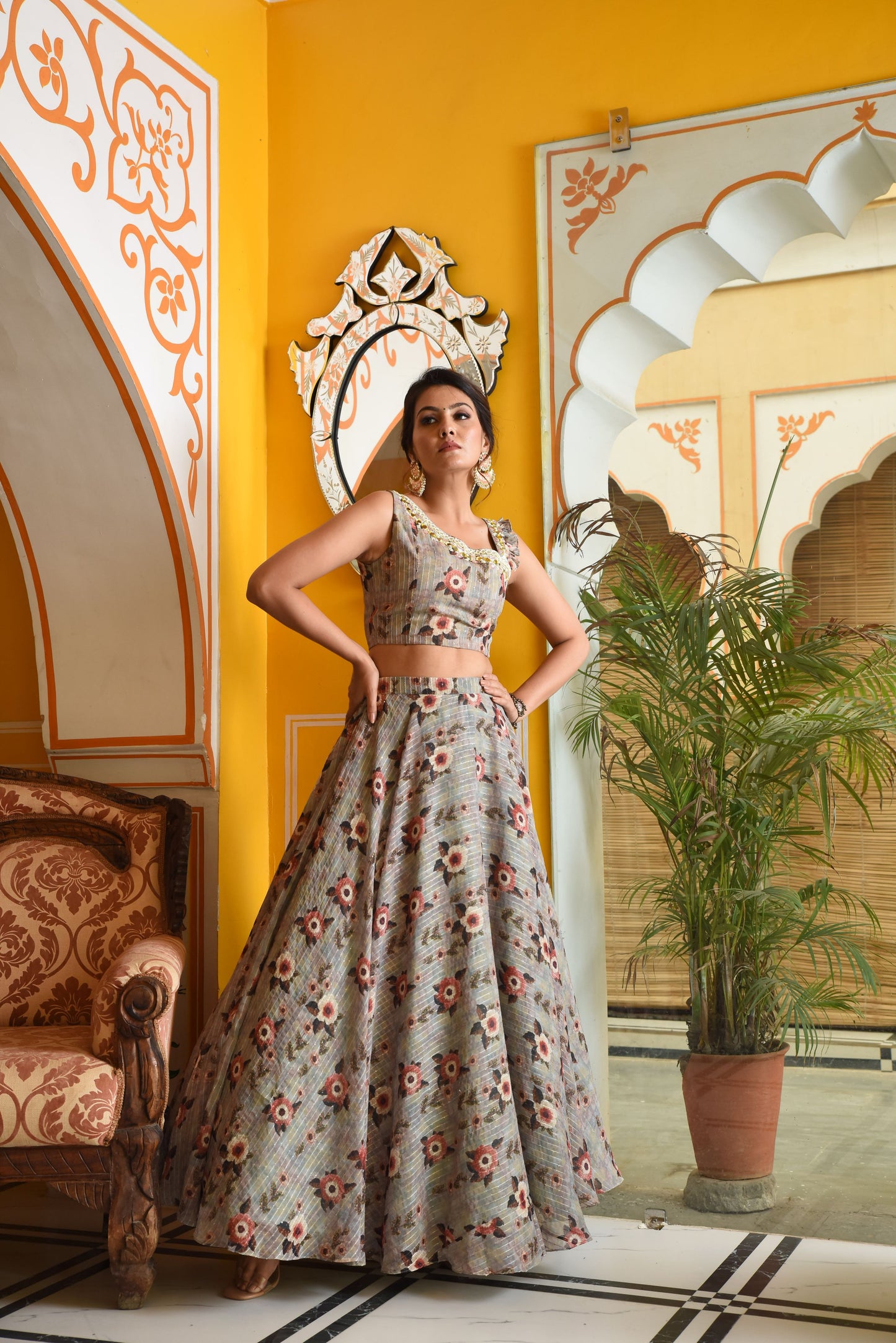 Meenakshi Lehenga Set