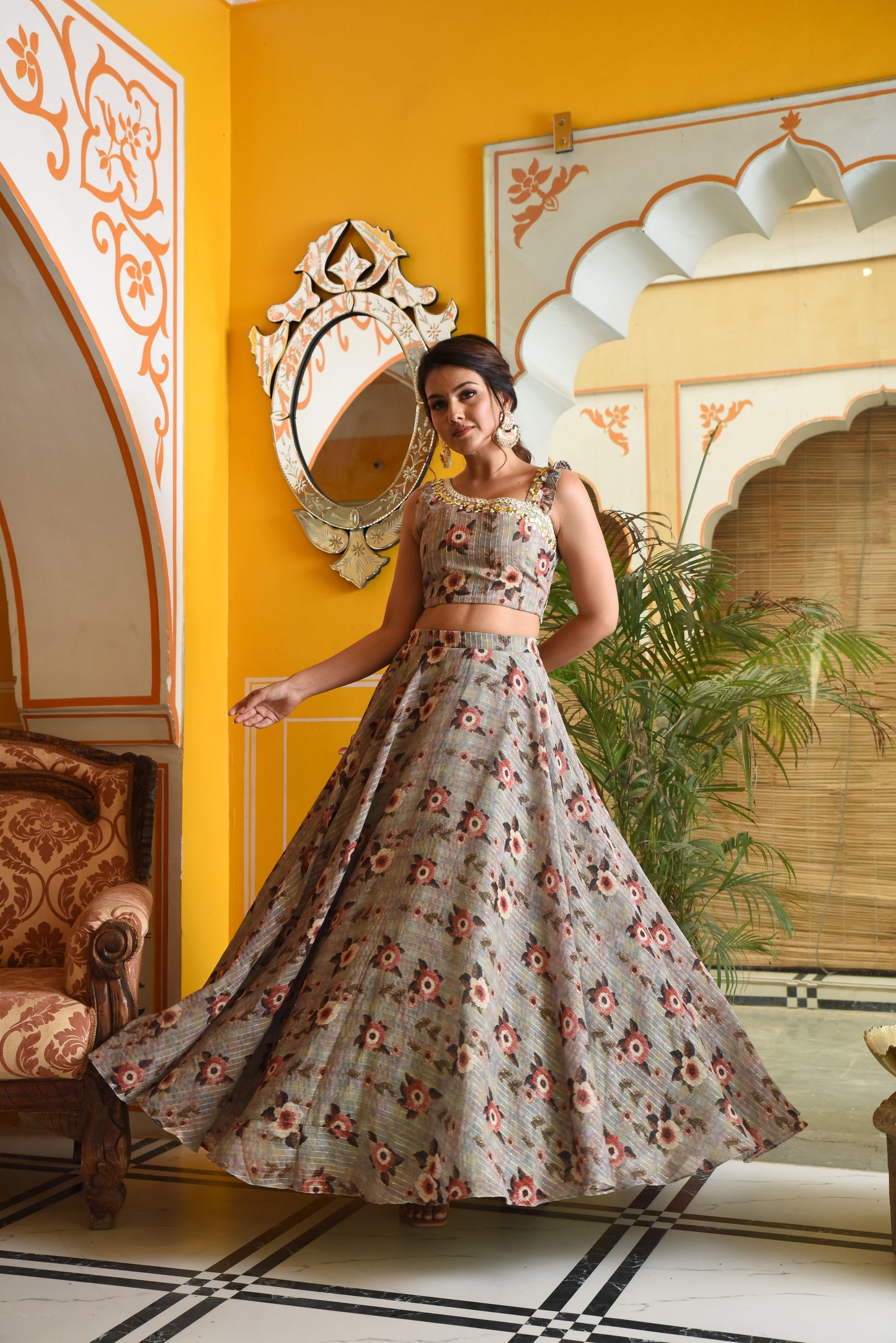 Meenakshi Lehenga Set