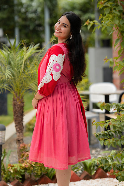Ruby Rose Floral Mulmul Dress