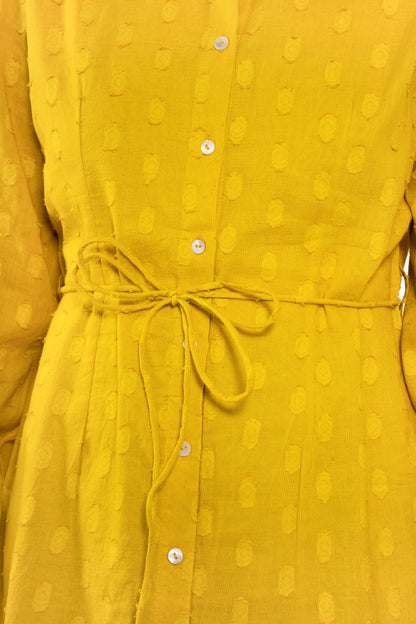 Mustard Shirt Dress