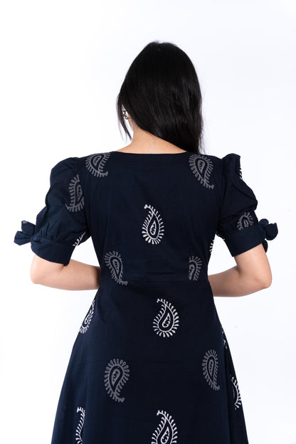 Black Peacock Dress