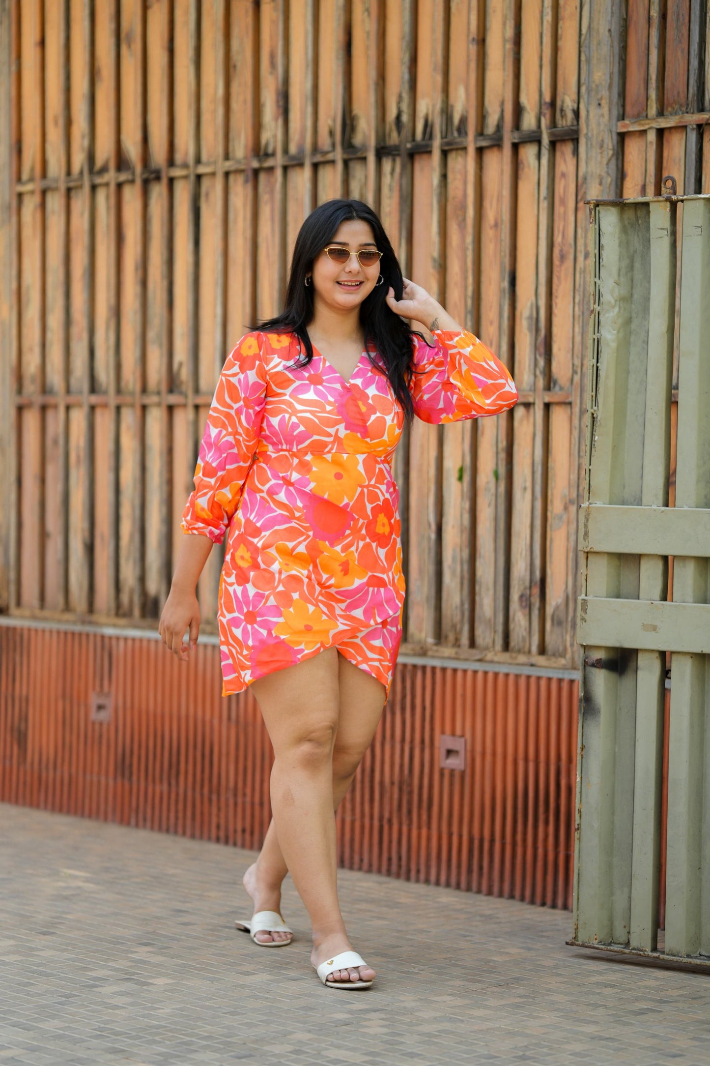 Marigold Short Dress