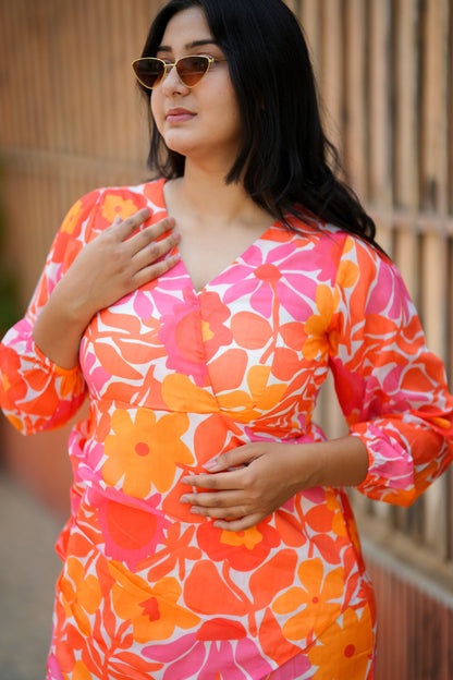 Marigold Short Dress
