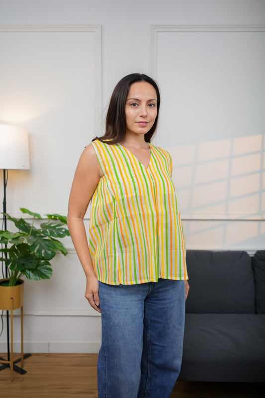 Trio Sleeveless Top