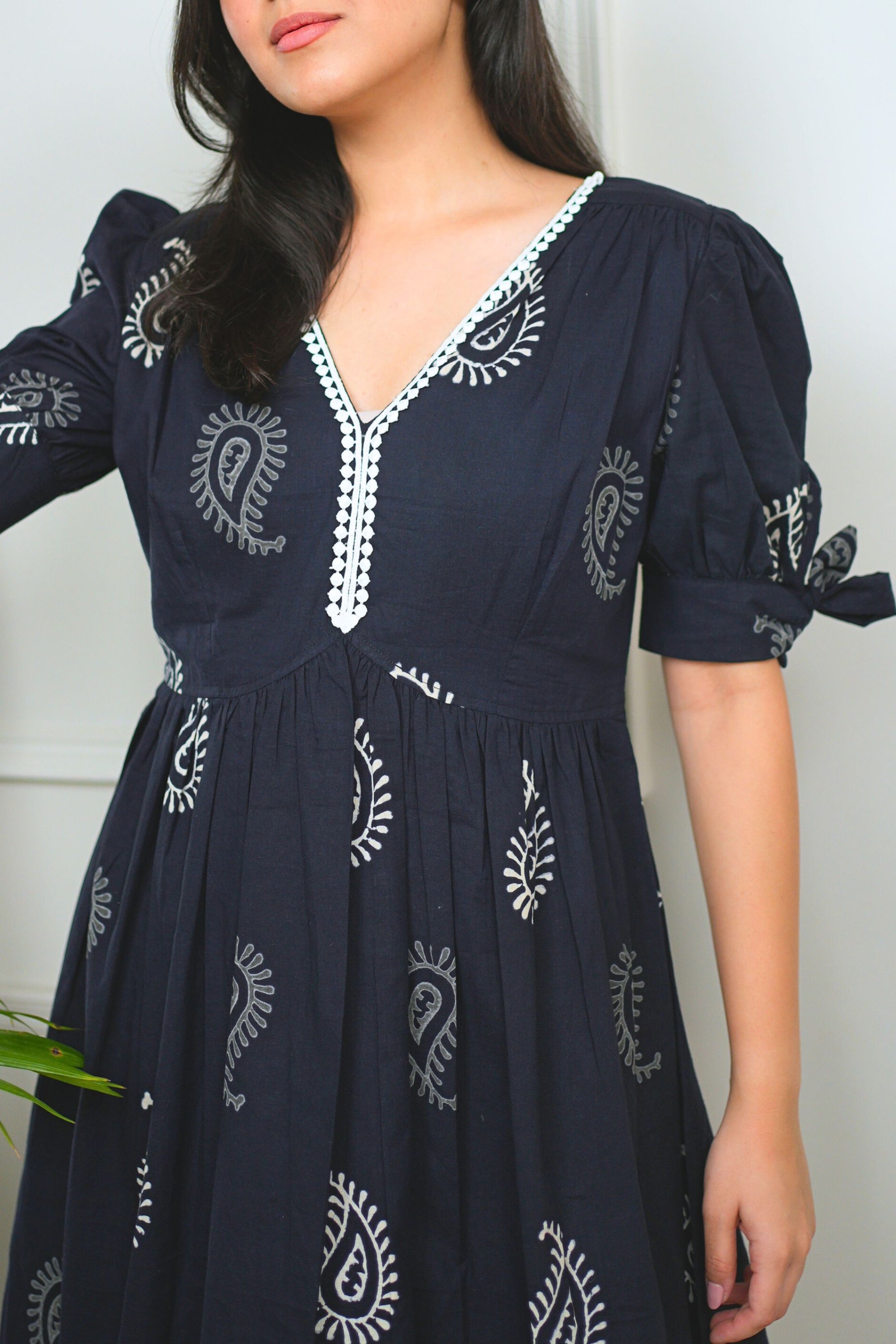 Black Peacock Dress Shreetatvam Black Peacock Dress Shreetatvam