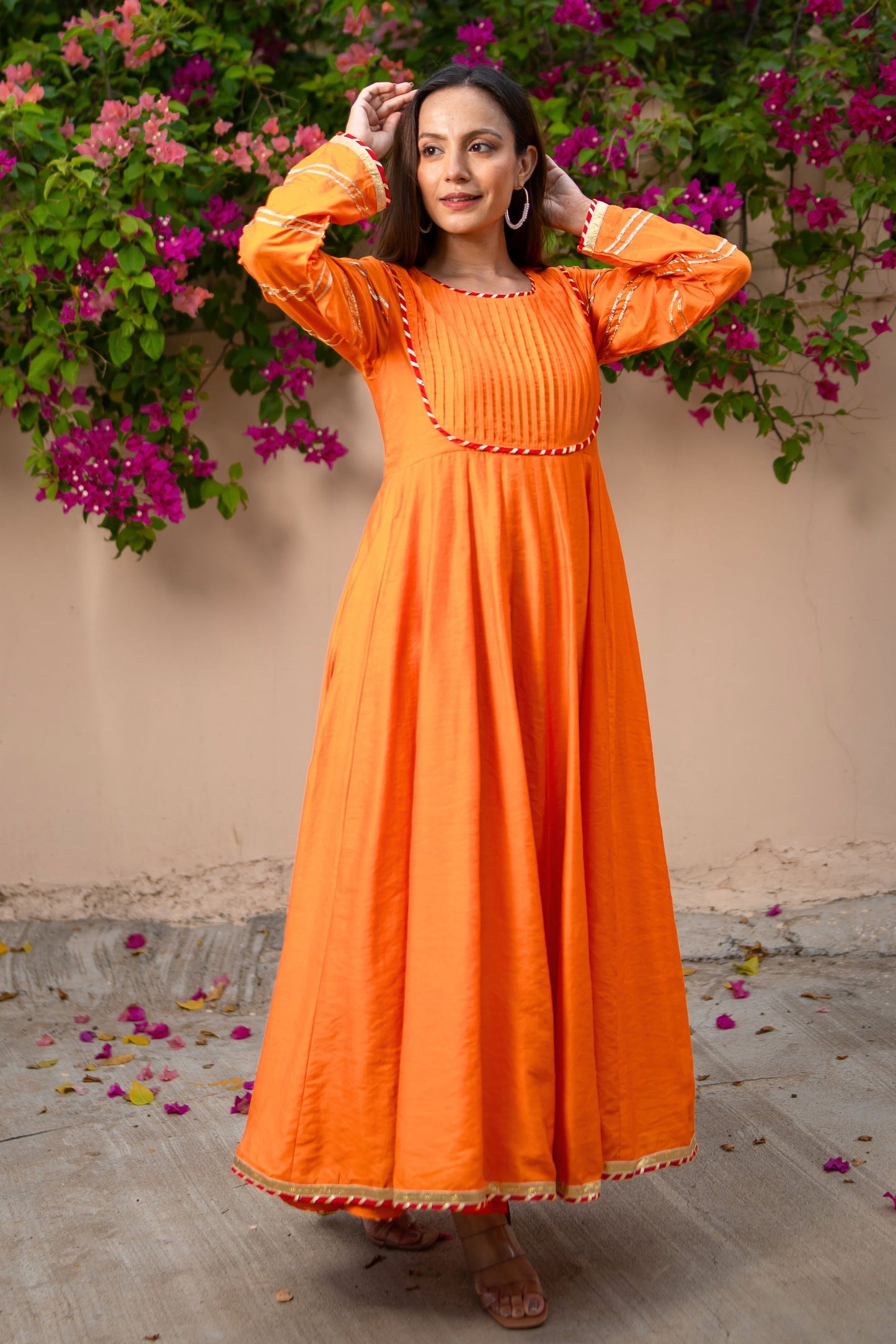 Kesariya Dress