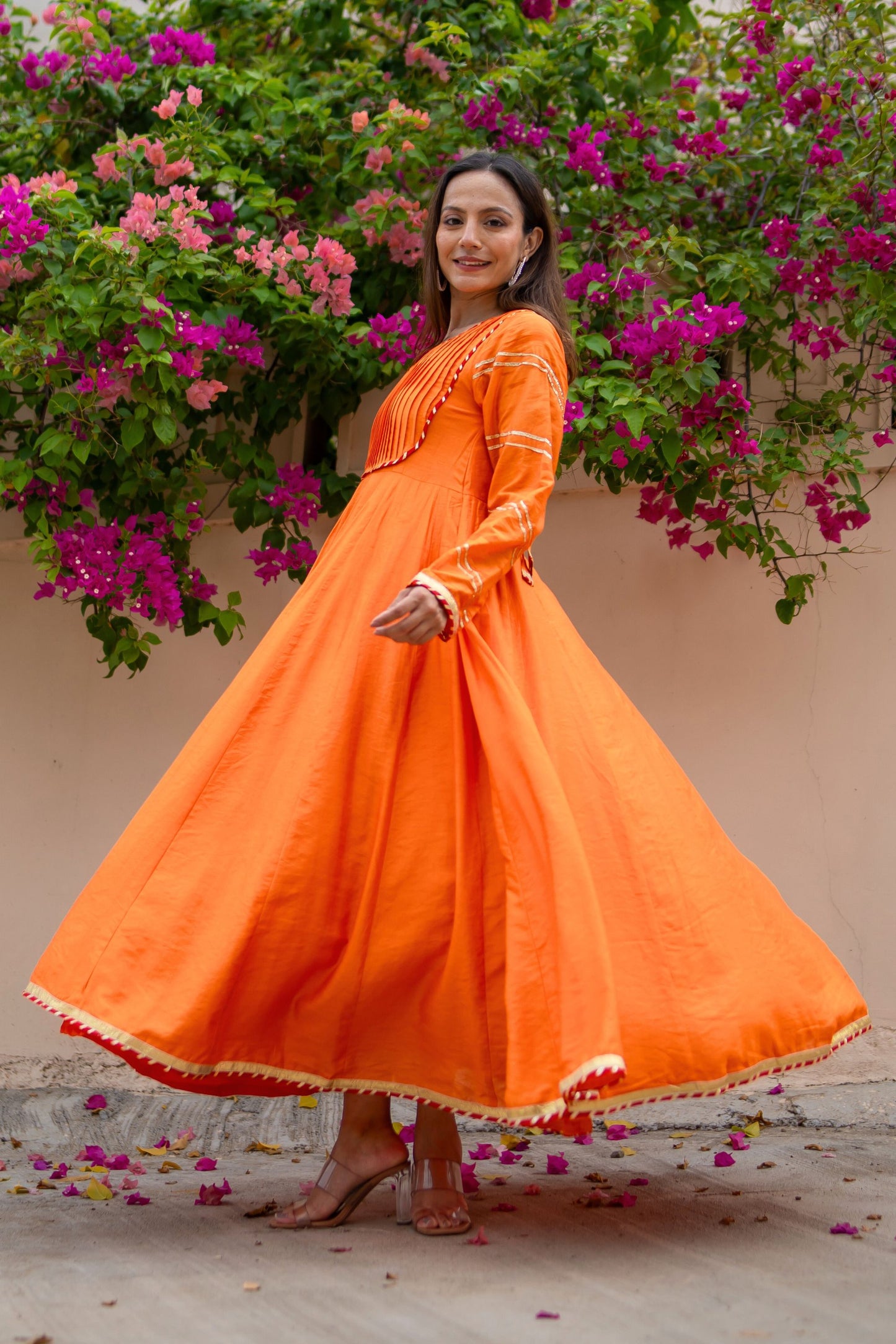 Kesariya Dress