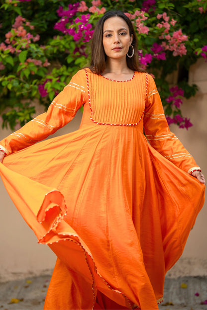 Kesariya Dress