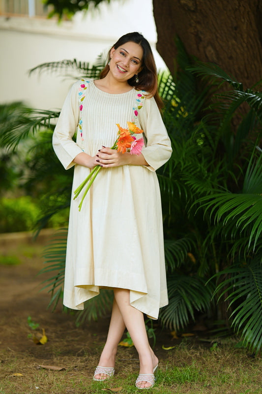 Florida Off White Dress