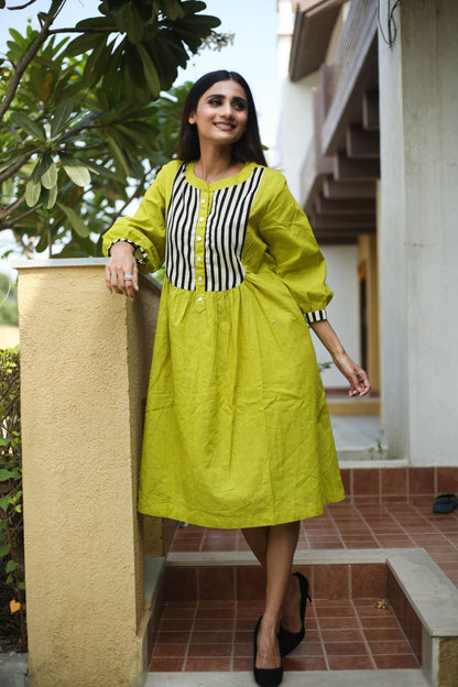 Bamboo Green Dress