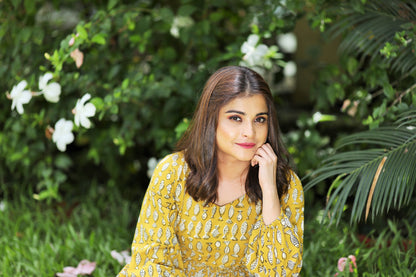 Dazzling Mustard Dress