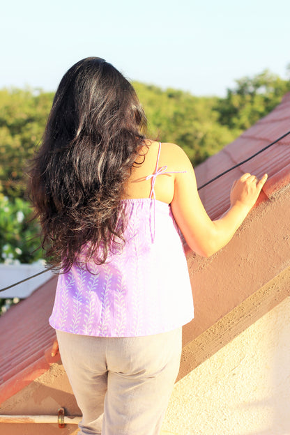 Lilac Stripes Tunic